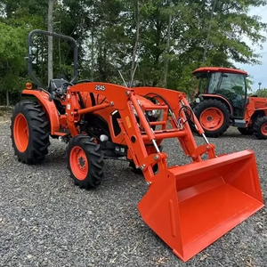 ซัพพลายเออร์ที่ดีที่สุด รถแทรกเตอร์ Kubota L3302 มือสองราคาถูก 33 แรงม้า ขับเคลื่อน 4 ล้อ รถแทรกเตอร์ขนาดเล็ก เครื่องยนต์ดีเซล ระบบไฮโดรสแตติก พร้อมที่ตักด้านหน้าสำหรับขาย - Product Image 1