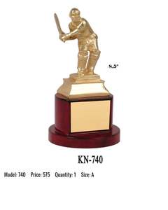 Trofeo de Aluminio Ecológico Muy Solicitado, Grabado con Impresión UV de 8.5'' GRACE KN-740 para Escuelas, Universidades, Clubes y Deportes - Product Image 2