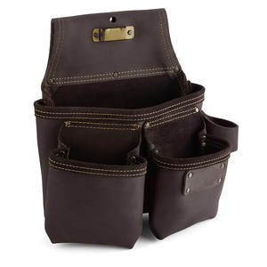 Nouvelle sortie : sac à outils professionnel en cuir pour électricien, conçu pour la résistance et le confort - Product Image 1