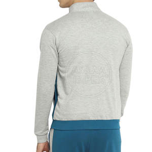 Hommes Casual Solide Couleur Deux Pièces Survêtements Respirant Nouvelle Arrivée Hiver Vêtements-Vente en Gros - Product Image 4