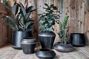 Jardinière en fer recyclé en métal Endo, en vrac, Vintage, Unique, moderne, fabricant en gros, acheteurs commerciaux, hôtel, Restaurant - Product Image 2