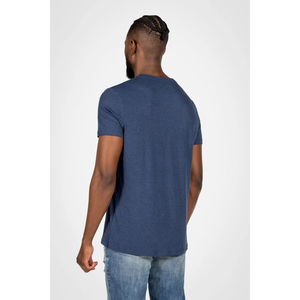Camiseta de Algodón Heather para Hombre TSI-4070, Manga Corta, Cuello Redondo, Estilo Casual de Verano, Streetwear Trackstar, Marca Privada OEM TSI-G05-P0300 - Product Image 4