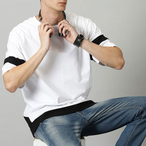 Camiseta de Hombre de Alta Calidad con Cuello Redondo, 100% Algodón, Manga Corta, Corte Regular, Casual, Ajustada, de Secado Rápido - Product Image 4