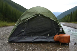 Tente de randonnée ultralégère 2-3 personnes 2,1 kg imperméable compacte à montage rapide avec logo personnalisé pour le trekking - Product Image 5