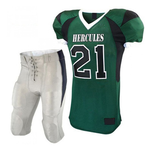Uniformes de football américain, design personnalisé, respirant, séchage rapide, ajustement confortable, ensemble d'uniformes - Product Image 4