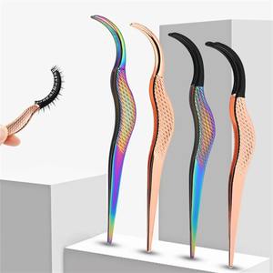 แหนบสแตนเลสสำหรับต่อขนตาและขนตาปลอม ใช้งานด้วยมือ พร้อมคู่มือการใช้งาน - Product Image 6