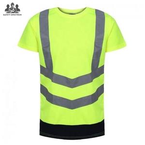 T-shirt de travail industriel pour homme |   Vêtements de travail respirants, imperméables et haute visibilité |   Tissu renforcé haute résistance |   Service OEM - Product Image 6