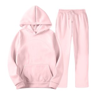 Chándal Logotipo personalizable Hombres Mujeres Impreso Dos piezas Sudadera con capucha Pantalones Conjuntos de ropa deportiva Primavera Otoño Moda Estilo casual - Product Image 4