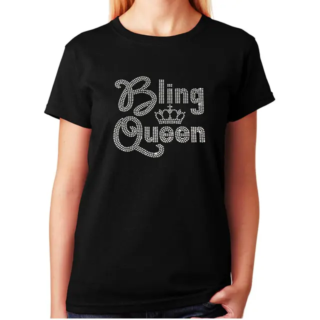 Geen Moq Custom Logo Tshirt Vrouwen Oversized Tshirt Vrouwen Teeshirt T Shirt Vrouwen Custom Crop Top Met Strass Print