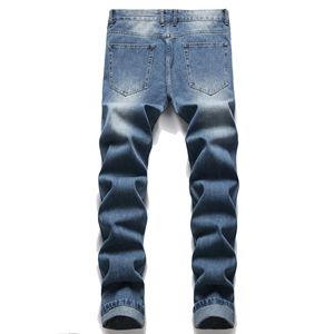 Vente flash, prix bas, jeans slim pour hommes, pantalon, taille plus, jeans slim pour hommes - Product Image 2