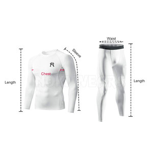 Ropa de entrenamiento Conjunto de compresión Material duradero Conjunto de compresión En stock Conjunto de compresión para hombres - Product Image 2