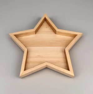 Bandeja de Madera al Precio Más Bajo, Artículo Decorativo, Bandeja Rectangular de Madera de Acacia para Servir Comida - Product Image 2