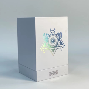Custom Holographic Pattern Rigid Gift Box With LED Light for Premium Packaging Brand Promotion Gift Giving Tech Product