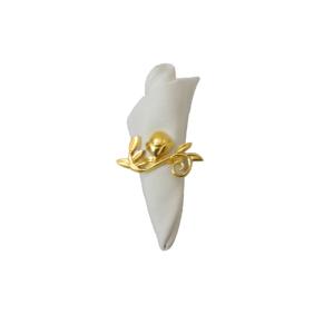 New <b>Heart</b> <b>Shape</b> Design Gold Plated Napkin Ring Wedding Dinnerware Accessories Modern Napkin Holder Table Accessories Holding - Product Image 4