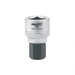 ประแจบล็อกหกเหลี่ยมแบบสั้นพิเศษ Hazet ขนาด 1/2 นิ้ว พร้อมลายกันลื่น - Product Image 2