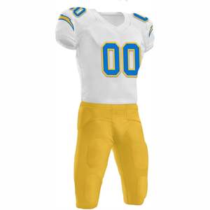 Camiseta de Fútbol Americano de Alta Calidad, Personalizada, Transpirable, de Talla Grande, que Absorbe la Humedad, con Impresión Digital, Protección UV y Antibacteriana - Product Image 3