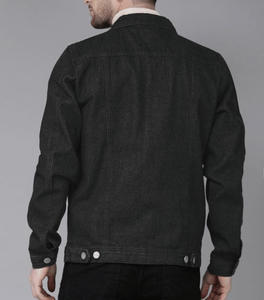 Chaqueta Universitaria de Mezclilla Vintage para Hombre, Diseño Personalizado, Invierno, Talla Grande, Abotonada, de Algodón, Reversible, Forro Polar, Logotipo Frontal - Product Image 2