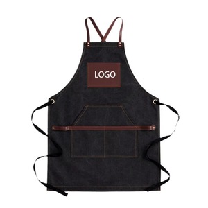 Delantal de Cocina Personalizado de Lona, Impermeable y Resistente al Aceite, Delantal de Camarero Ajustable - Product Image 2