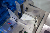 Machine de remplissage et d'emballage multifonctionnelle pour poudre protéinée, avec ensacheuse Doypack pour sachets préformés et machine d'emballage pour poudre protéinée de boulangerie