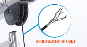 Máquina de Gimnasio de Doble Torre de Alta Resistencia Cheernin, 312 kg, Equipo de Gimnasio Comercial, Máquina de Cable Cruzado Funcional - Product Image 3