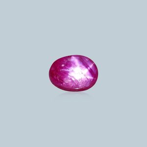Rubí Estrella Facetado de 2.85 Quilates, Gema Mineral Natural de Color Rosa, Calibrado, Efectos Ópticos Especiales, Tamaños 1.5mm 10mm 8mm 6mm 3mm - Product Image 1