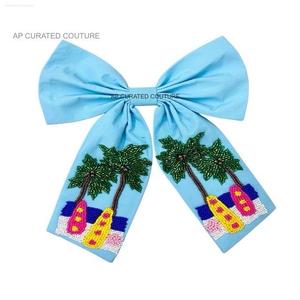 2025 Nueva colección de verano diseñador hecho a mano con cuentas pinzas para el cabello para niñas y mujeres para vacaciones - Product Image 5