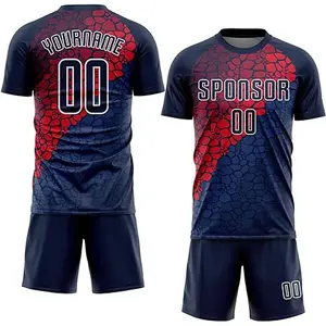 wholesale supplier design men football wear custom uniform high quality training kit full set soccer jersey