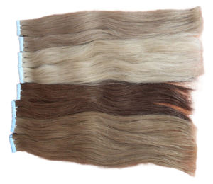 Extensions de cheveux humains russes et vietnamiens de haute qualité en gros Extensions de cheveux à double bande régulière Trame de génie - Product Image 2