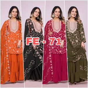 Bohème mignon Style col rond brodé décontracté robe d'été lavable séquencé travail genou-longueur tissé longue impression motif pour - Product Image 6