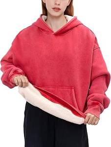 Sudaderas con capucha de lavado ácido informales para hombre, ropa de invierno, sudaderas con capucha de lavado ácido informales de Color sólido, ropa de moda, sudaderas con capucha de lavado ácido ajustadas para hombre - Product Image 2