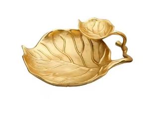 Tazón de servicio de aluminio fundido clásico para frutas secas, fecha y dulces, Decoración de mesa, tazón de Metal de Royal Home Collection Supplies - Product Image 6