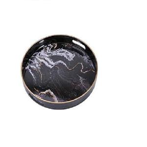 Venta caliente bandeja de servicio de Metal de diseño personalizado para restaurante café hoteles servir platos comida fruta café bandeja de servicio - Product Image 3