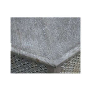 Table d'appoint en bois massif au design moderne et vintage sculptée à la main meubles d'appoint pour la maison meubles de salon fabriqués à la main diamètre - Product Image 4