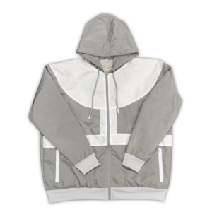 Ensemble coupe-vent personnalisé Ensemble coupe-vent en nylon de couleur unie Ensemble de streetwear coupe-vent en nylon à prix bon marché Personnalisation - Product Image 2