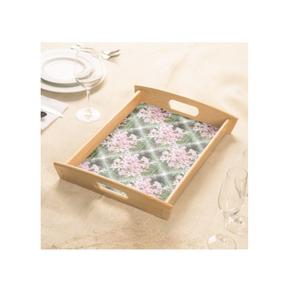 Nouvel arrivage Plateau de service en bois élégant Plateau de service pour thé et café Plateau pour vente chaude à prix raisonnable - Product Image 1