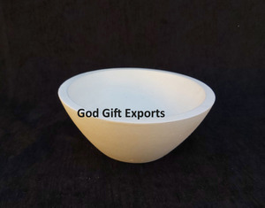 ชามเสิร์ฟพร้อมเคลือบสีขาวทำด้วยมือสำหรับอาหารว่างงานปาร์ตี้ผลไม้ขายดี - Product Image 1