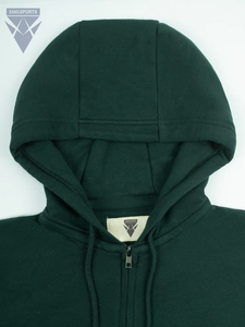 เสื้อฮู้ดแบบสวมหัวของผู้ชายเสื้อสเวตเตอร์ลำลองฤดูหนาวทรงหลวมโอเวอร์ไซส์ผ้าคอตตอน100% ธรรมดาสีพื้น - Product Image 3