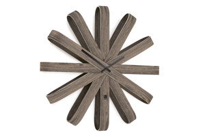 Horloge murale décorative en métal, design dernier cri, matériau bois pour décoration murale, salon, Hall, chambre - Product Image 2