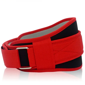 Hot Selling Genuine Leather Weightlifting <b>Belt</b> Double Prong Buckle Gym <b>Squat</b> Bench Training Waist Support Powerlifting <b>Belt</b> - Product Image 5