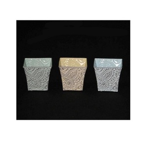 Maceta de hierro con maceta de metal chapada en cobre para el hogar y el jardín Maceta de buen diseño para el hogar y el jardín a la venta - Product Image 4