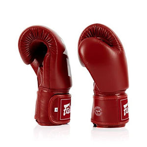 Nouveauté Gants de boxe et de MMA Fairtex One en cuir de vache véritable avec poignées pour l'entraînement au sparring Gants de frappe en cuir PU - Product Image 3