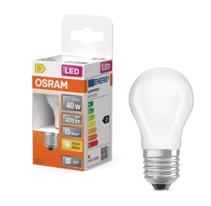Bombilla LED Esférica Retroiluminada E27 3.4W 2700K Mate (Osram 467875) - Product Image 2