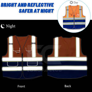 เสื้อกั๊กนิรภัยดีไซน์ใหม่ ระบายอากาศได้ดี MOQ ต่ำ เสื้อกั๊กนิรภัยคุณภาพสูง MOQ ต่ำ - Product Image 4