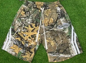 ชุดเซ็ตเสื้อฮู้ดลายพรางแขนยาวพร้อมซิปและกางเกงขาสั้นสำหรับผู้ชาย แบรนด์ North Side ผ้าโพลีเอสเตอร์ระบายอากาศได้ดี เหมาะสำหรับใส่ในฤดูใบไม้ร่วง - Product Image 3