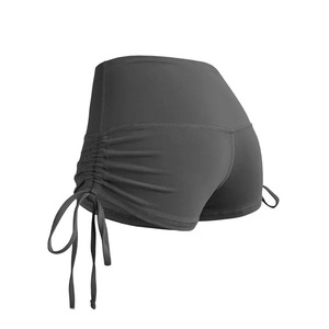 Ignite, pantalones cortos sólidos sin costuras para Yoga y gimnasio para mujer, Scrunch Bum para levantamiento de glúteos, entrenamiento, estiramiento, 100% poliéster, secado rápido - Product Image 6