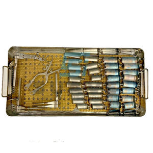 Ensemble de système d'écarteur de colonne vertébrale de rétracteur lombaire de Neurologie Versa de lames de crochet par SUAVE INSTRUMENTS CHIRURGICAUX - Product Image 1