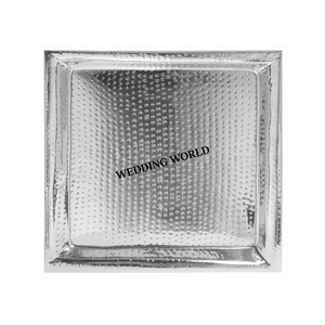 Ensemble de deux plateaux à chocolat en métal forme rectangulaire nouveau plateau à chocolat meilleure vente décoratif nouveau plateau à chocolat - Product Image 4