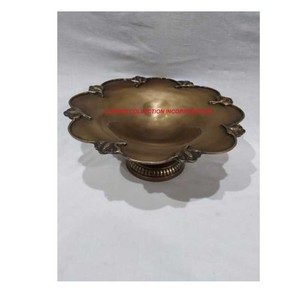 Cuenco de chocolate y fechas de metal antiguo y vintage con cúpula en gran oferta japonesa - Product Image 3