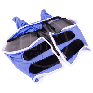 Cubierta de mosca de caballo hecha a medida de alta calidad con protección para orejas y nariz malla antimoscas con control ocular al por mayor - Product Image 3