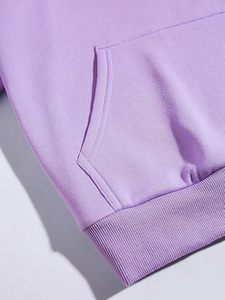 Venta al por mayor de las mujeres de invierno en blanco de algodón polar con capucha de los hombres Casual de algodón personalizado con capucha de alta calidad sudaderas con capucha de algodón para las mujeres - Product Image 3
